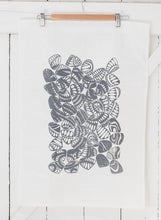 Load image into Gallery viewer, Eugaries - Handprinted Linen Tea Towel