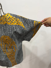 Load image into Gallery viewer, Warrajamba Mermaid handprinted linen top

