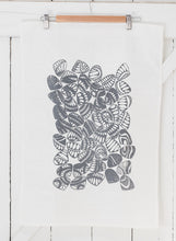Load image into Gallery viewer, Eugaries - Handprinted Linen Tea Towel
